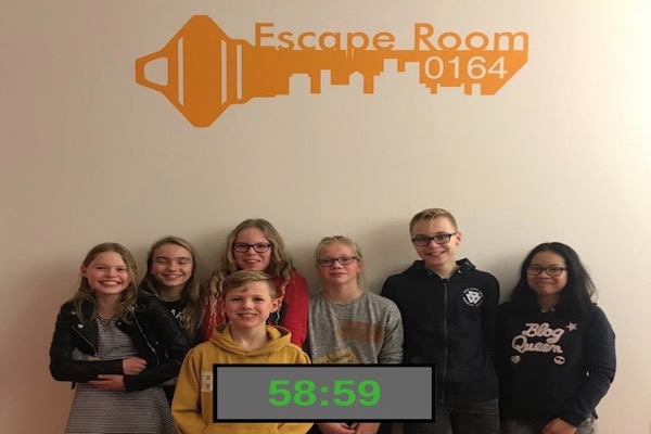 Vier je kinderfeestje bij Escape Room 0164