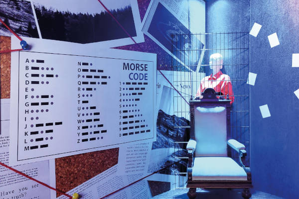 Prison Area Morse Code