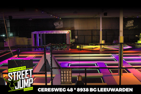 Street Jump Leeuwarden: Kom jumpen in het meest complete trampolinepark van Leeuwarden en omstreken