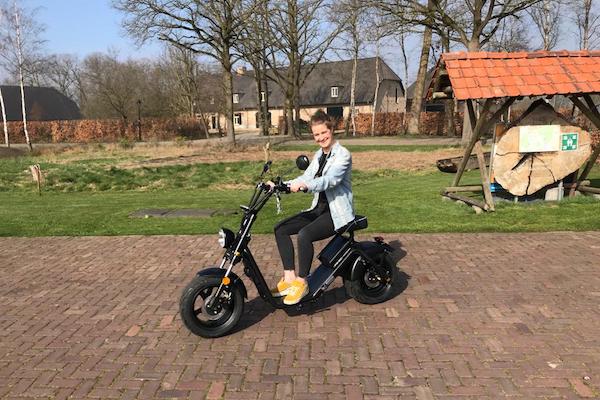 Solex en E-Chopper Rijden Rofra: E-Chopper tour