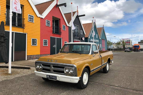 Oldtimer Huren Friesland: Pick up GMC