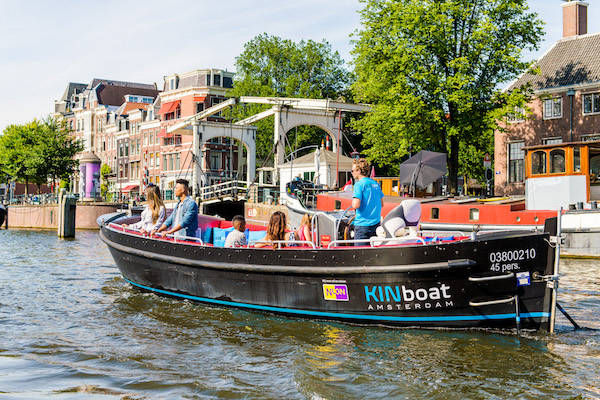 KINboat Amsterdam in Amsterdam