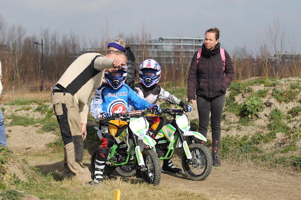 Crossen op het kindercircuit