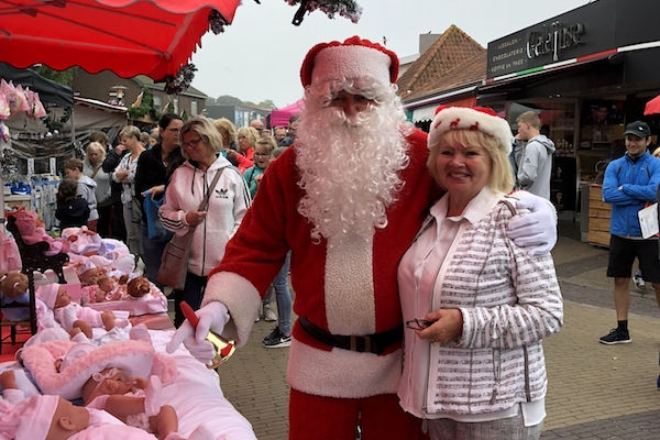 Winterkerstmarkt Renesse: Ga met de kerstman op de foto