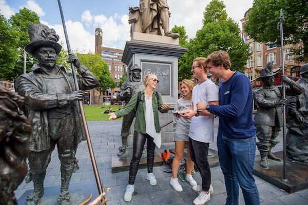 Speel challenges op de mooiste locaties van de binnenstad