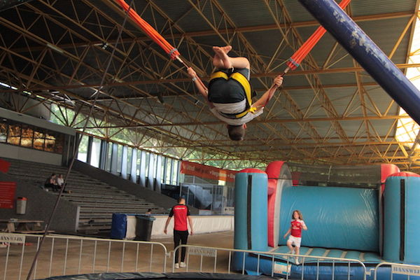 Bungee trampolines