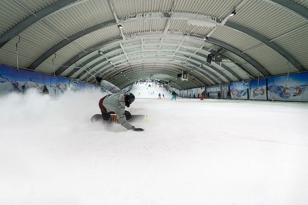 De steilste indoorpiste van Europa