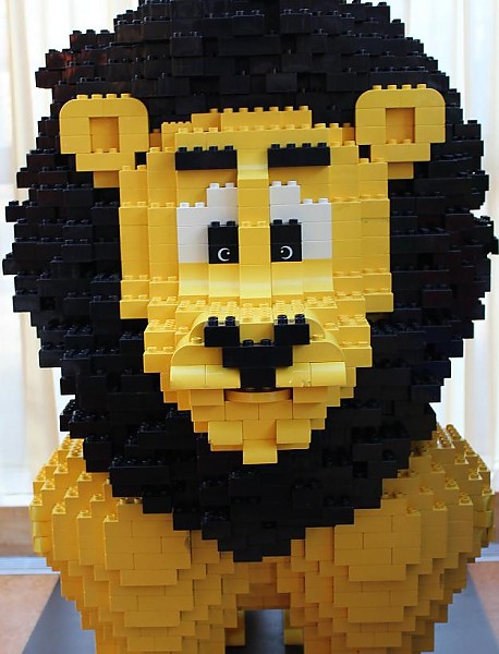 Levensgrote Lego Leeuw