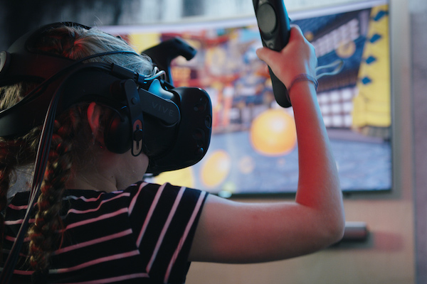 Virtual reality kinderfeestje