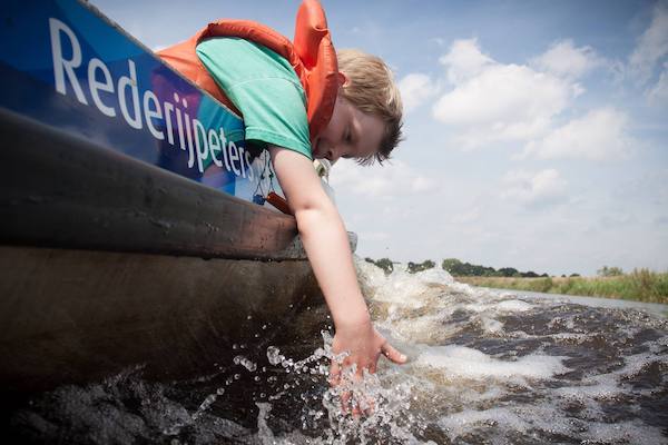 Geniet van het water