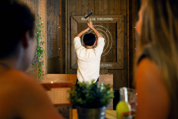Axe throwing