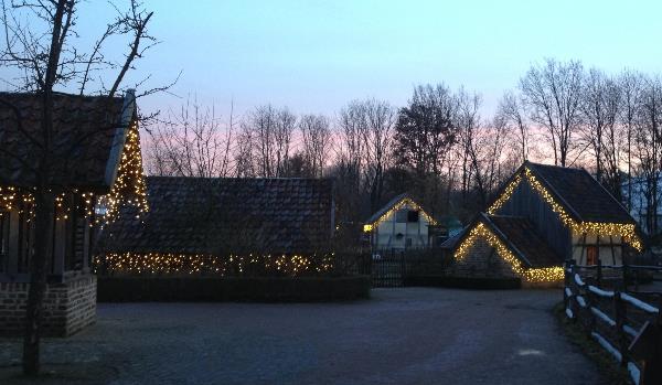 Kerstsfeer met prachtige lichtjes