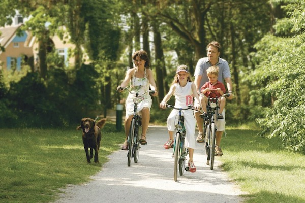 Fietsen familie