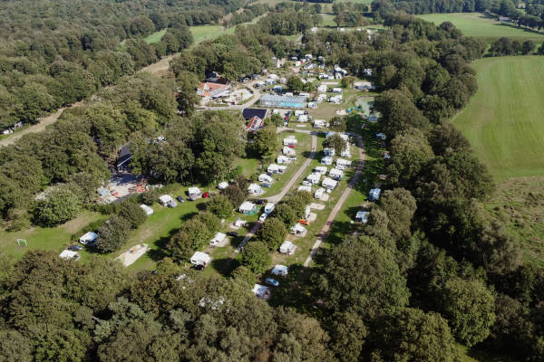 Overzicht van het park