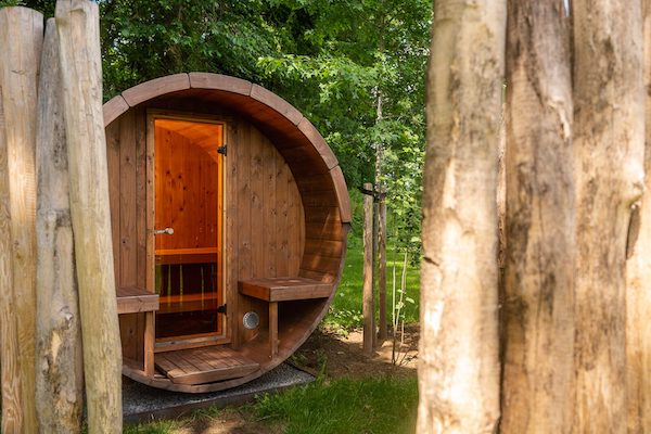 Recreatielandgoed De IJsvogel: Een aantal accomodaties beschikken over een sauna