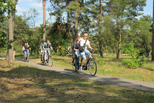 Fietsen op de Veluwe