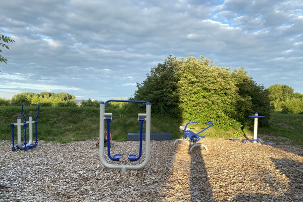 Fitness toestellen buiten