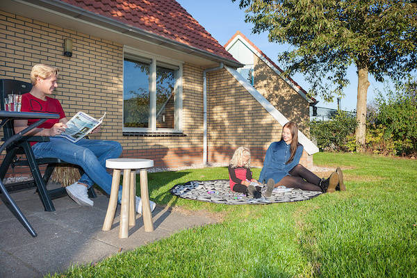 Relaxen in de tuin