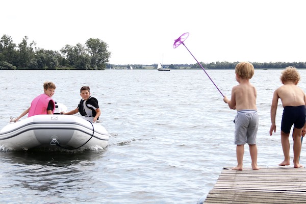 Varen op het meer