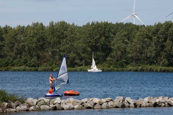 Molecaten Park Kruininger Gors: Brielse meer watersport
