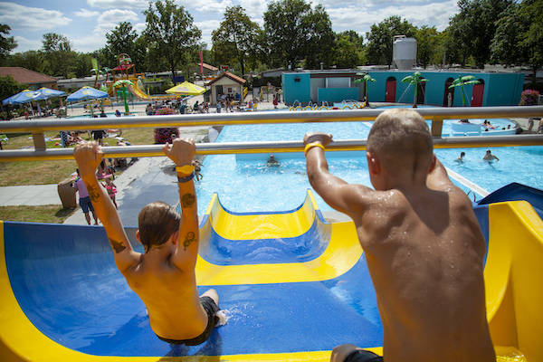 Capfun Linberg Park: Roetsj van de glijbaan