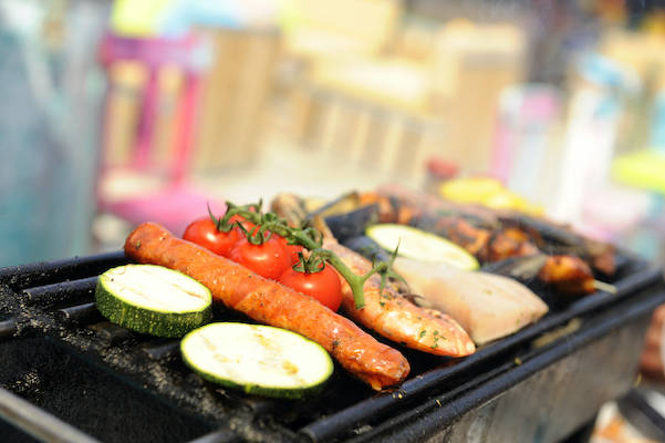 Strandtent Solbeach Scheveningen: BBQ