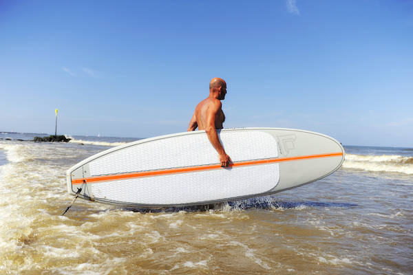 Strandtent Solbeach Scheveningen: Surfen