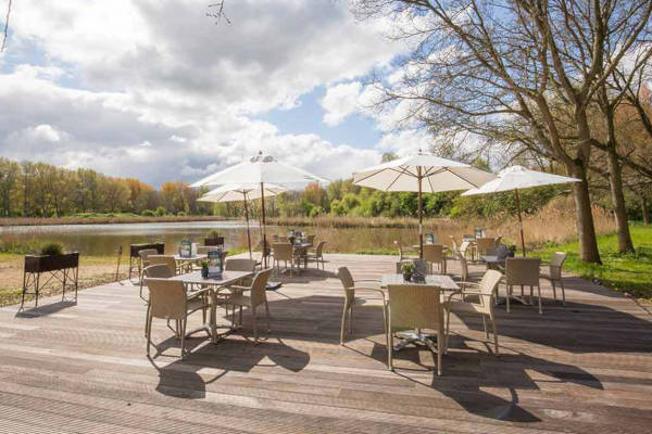 Fletcher Hotel Spaarnwoude: Terras
