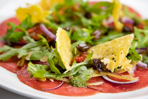 Heerlijk eten in het restaurant