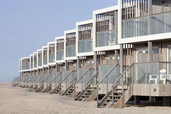 Ultra-moderne strandvilla's