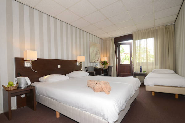 Fletcher Hotel De Zon: Comfort kamer met terras