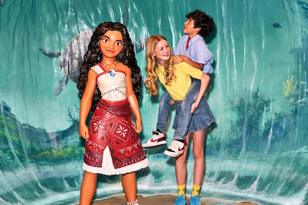 Samen onder water met Moana