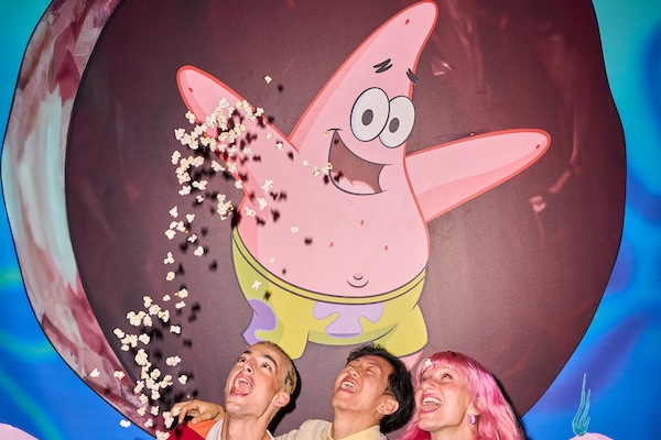 Op de foto met Patrick ster