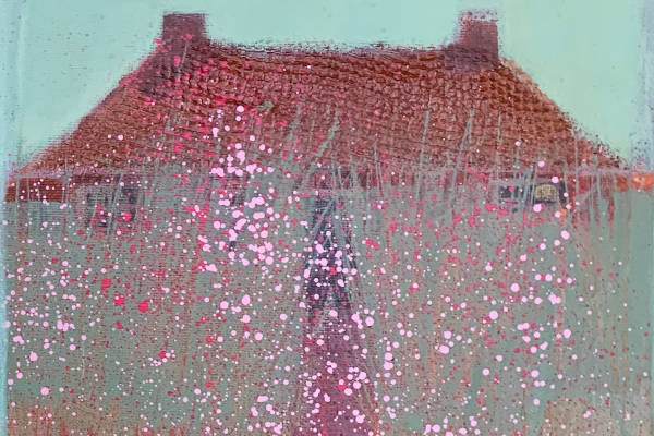 Galerie Bax Kunst: Huis verstopt achter hoog gras bij Sonja Steensma