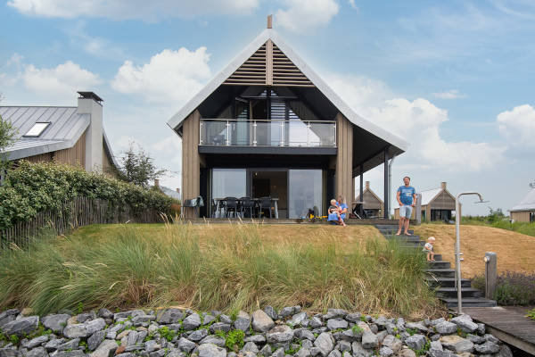 Resort Oesterdam: Het vakantiehuisje