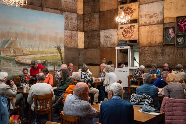 Iets te drinken nemen