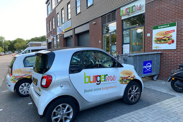 BurgerMe Leiderdorp: Bezorgauto