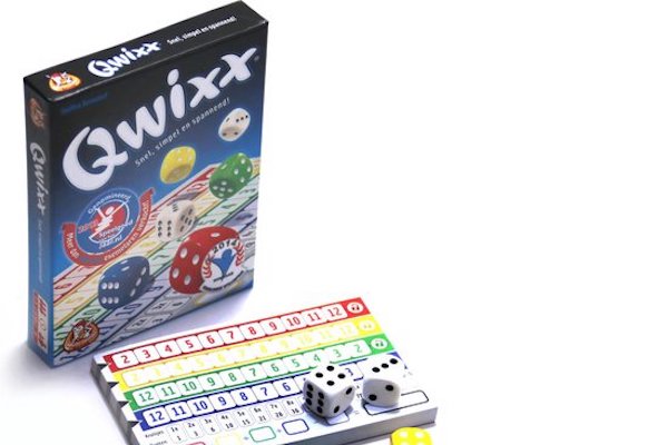 dobbelspel bij Qwixx - Dobbelspel