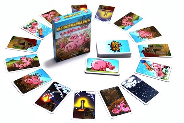 Moddervarkens - Kaartspel: Inhoud spel