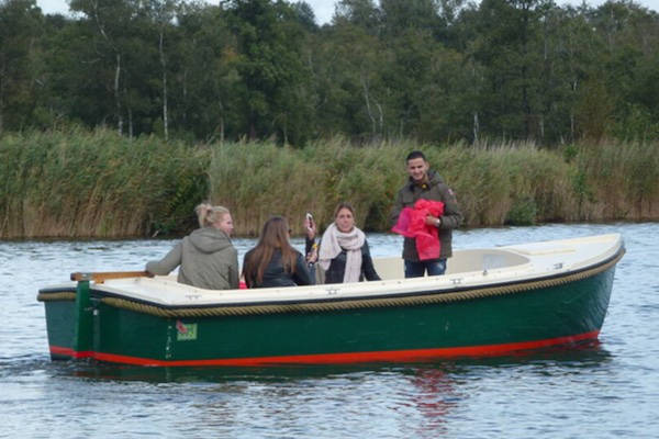 Varen door de plassen