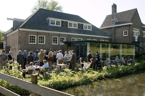 Nederlands Watermuseum: Het terras
