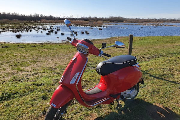 Verhuur Avontuur: Rode Vespa