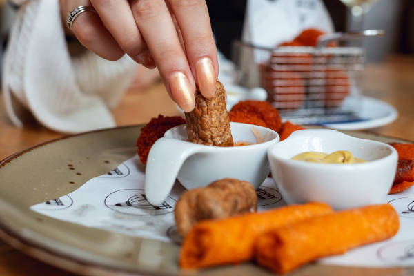 Het Koepelcafé: Borrelplank