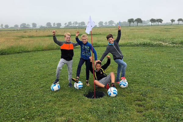 Voetgolf Alkmaar: Geslaagd kinderfeestje