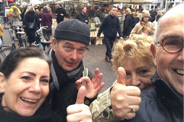 Op de markt