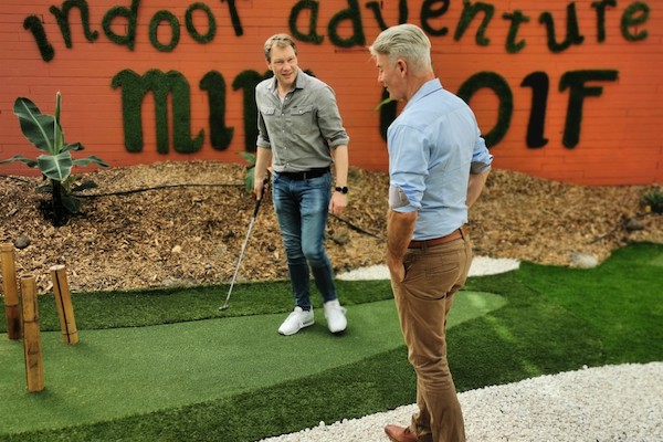 Minigolf voor jong en oud