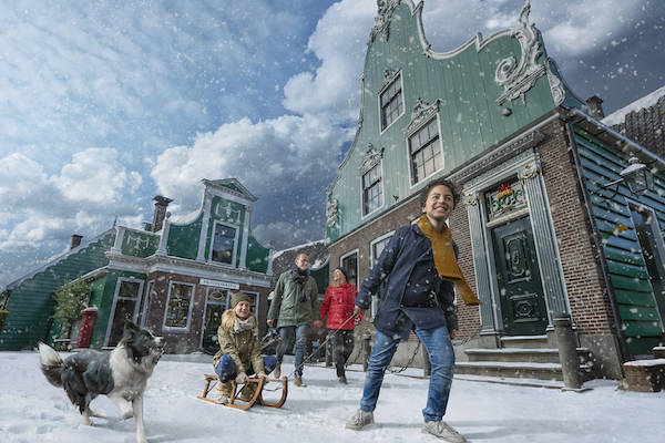 Winter in het Openluchtmuseum