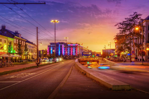 Qula City Trail Arnhem: Arnhem in de avond