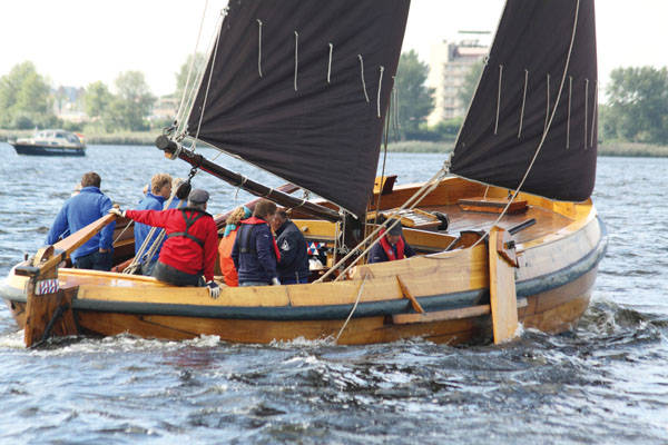 Huizer Botters: Varen in een botter