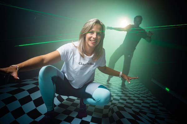 Bounce Valley Breda: Lazers ontwijken